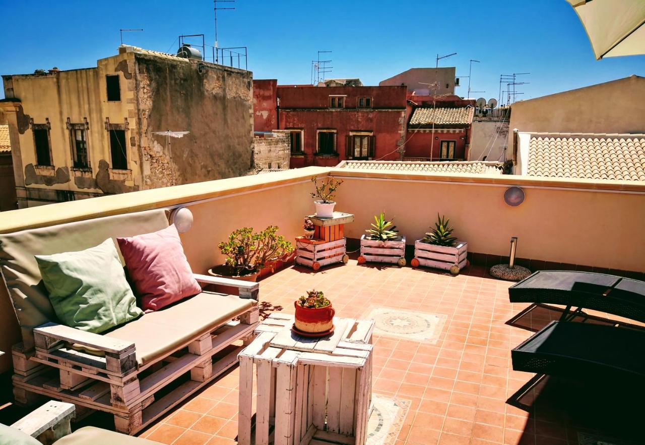 Bed and Breakfast La Terrazza Sul Vicolo Syrakus Exterior foto